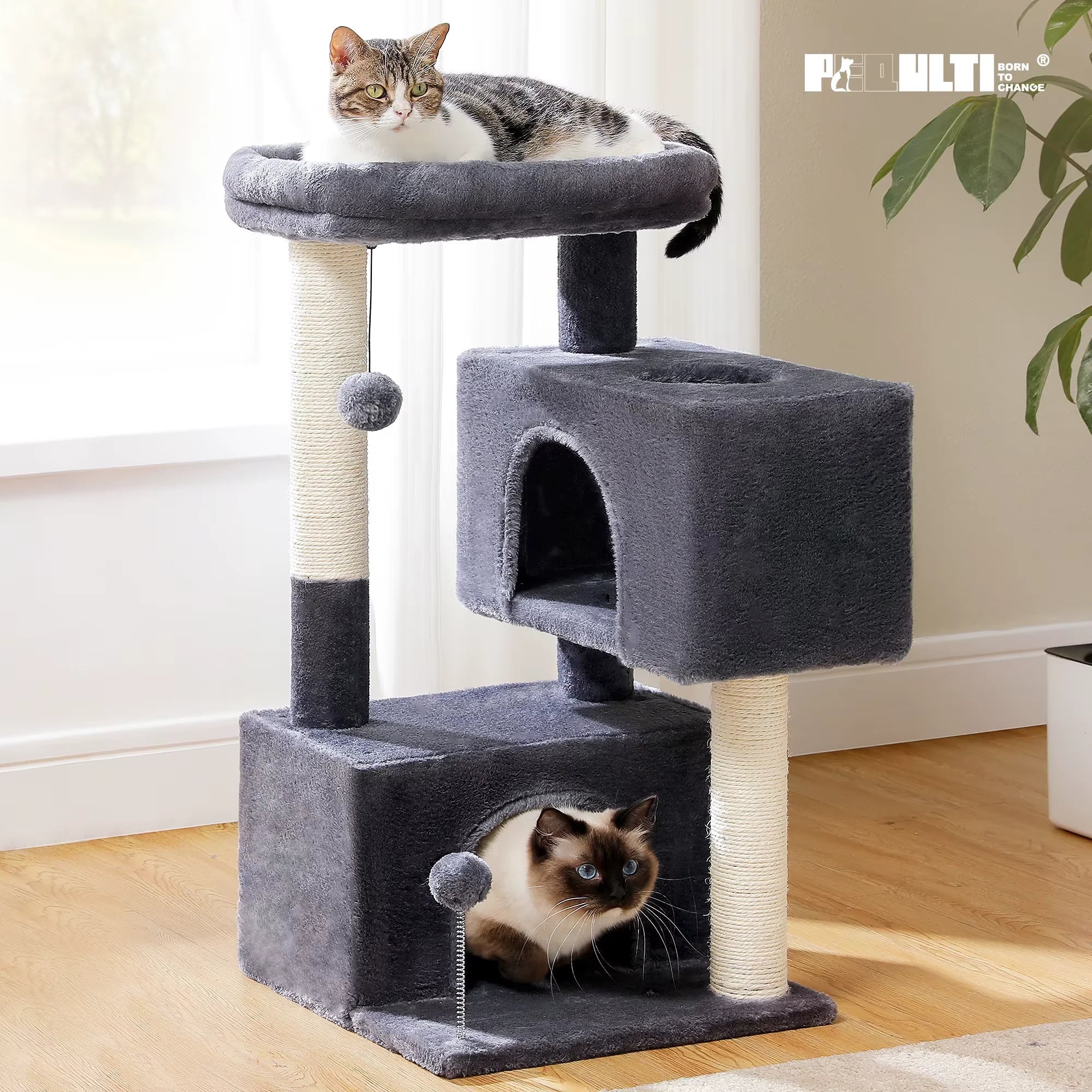 Cat Tree for Large Cats Cat Tower for Indoor