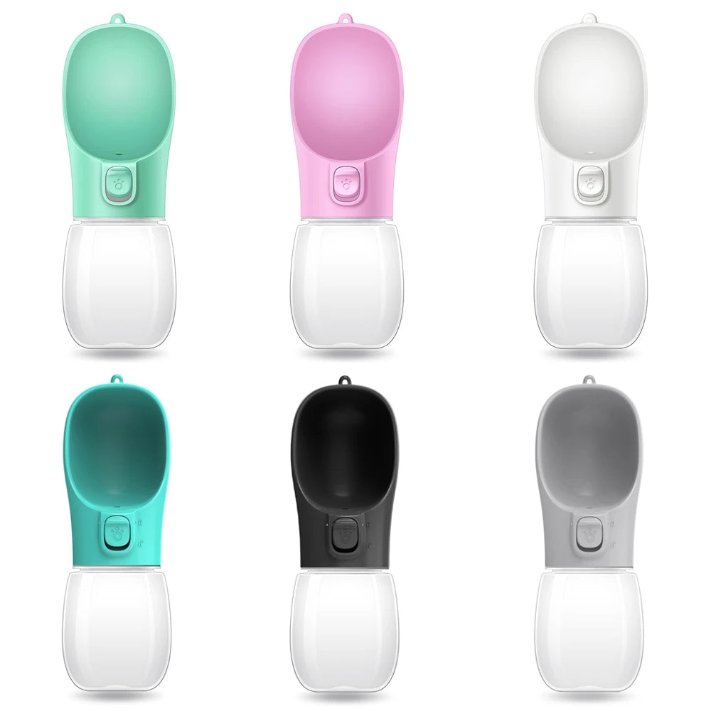Leak-Proof Portable Water Bottle for Dogs & Cats — Ideal for Walks & Travel